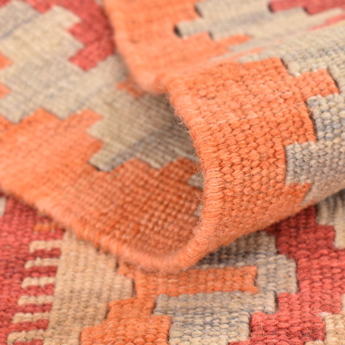 Loper Kelim tapijt - Oosters - 194 x 65 cm - veelkleurig