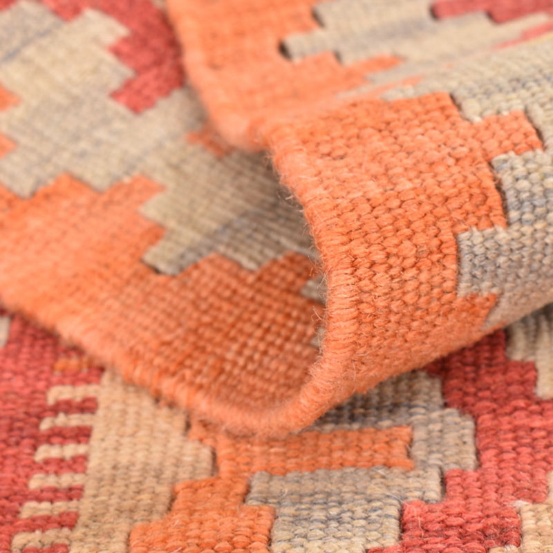 Loper Kelim tapijt - Oosters - 194 x 65 cm - veelkleurig