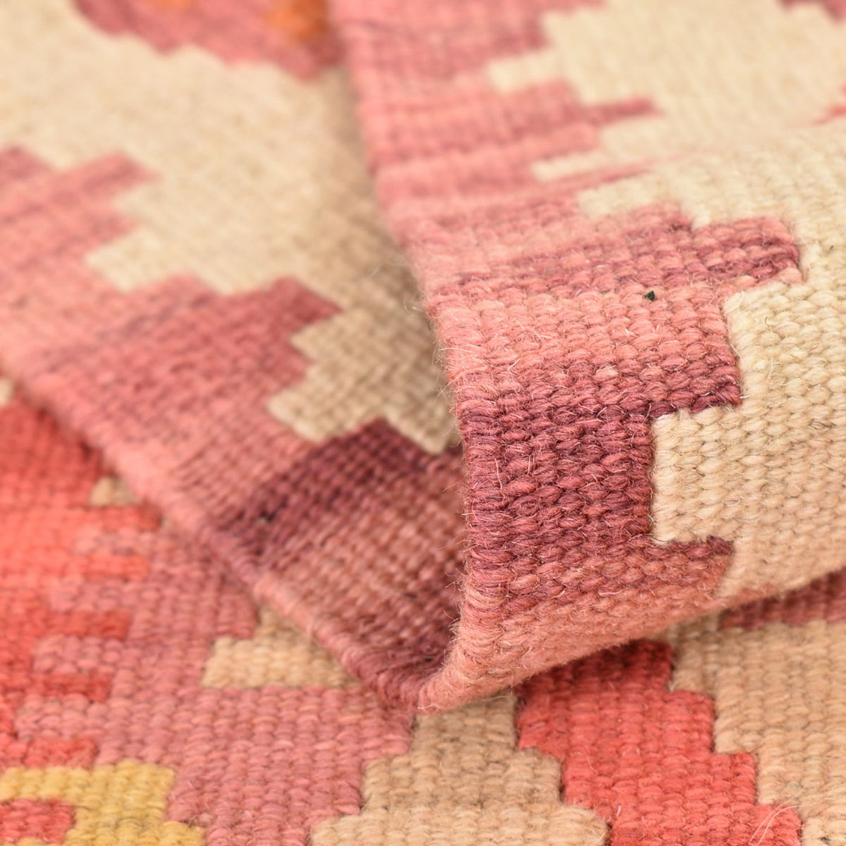 Loper Kelim tapijt - Oosters - 201 x 60 cm - veelkleurig