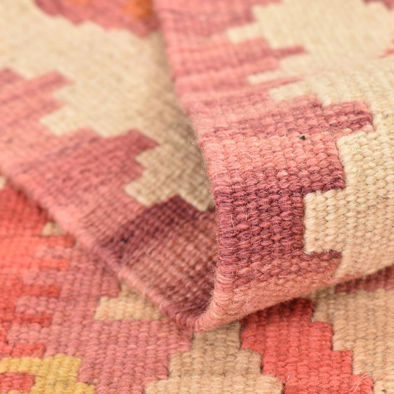 Loper Kelim tapijt - Oosters - 201 x 60 cm - veelkleurig