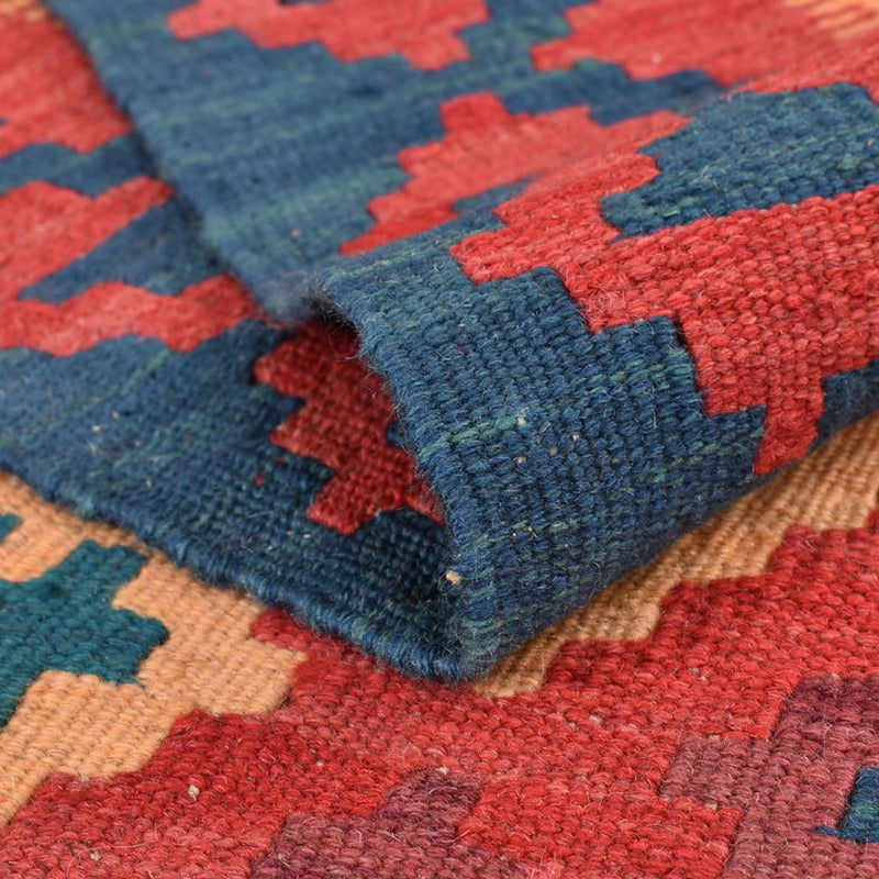 Kelim tapijt - Oosters - 209 x 156 cm - veelkleurig