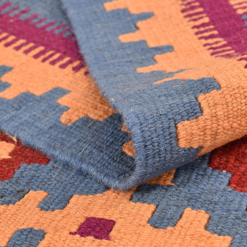 Kelim tapijt - Oosters - 208 x 150 cm - veelkleurig