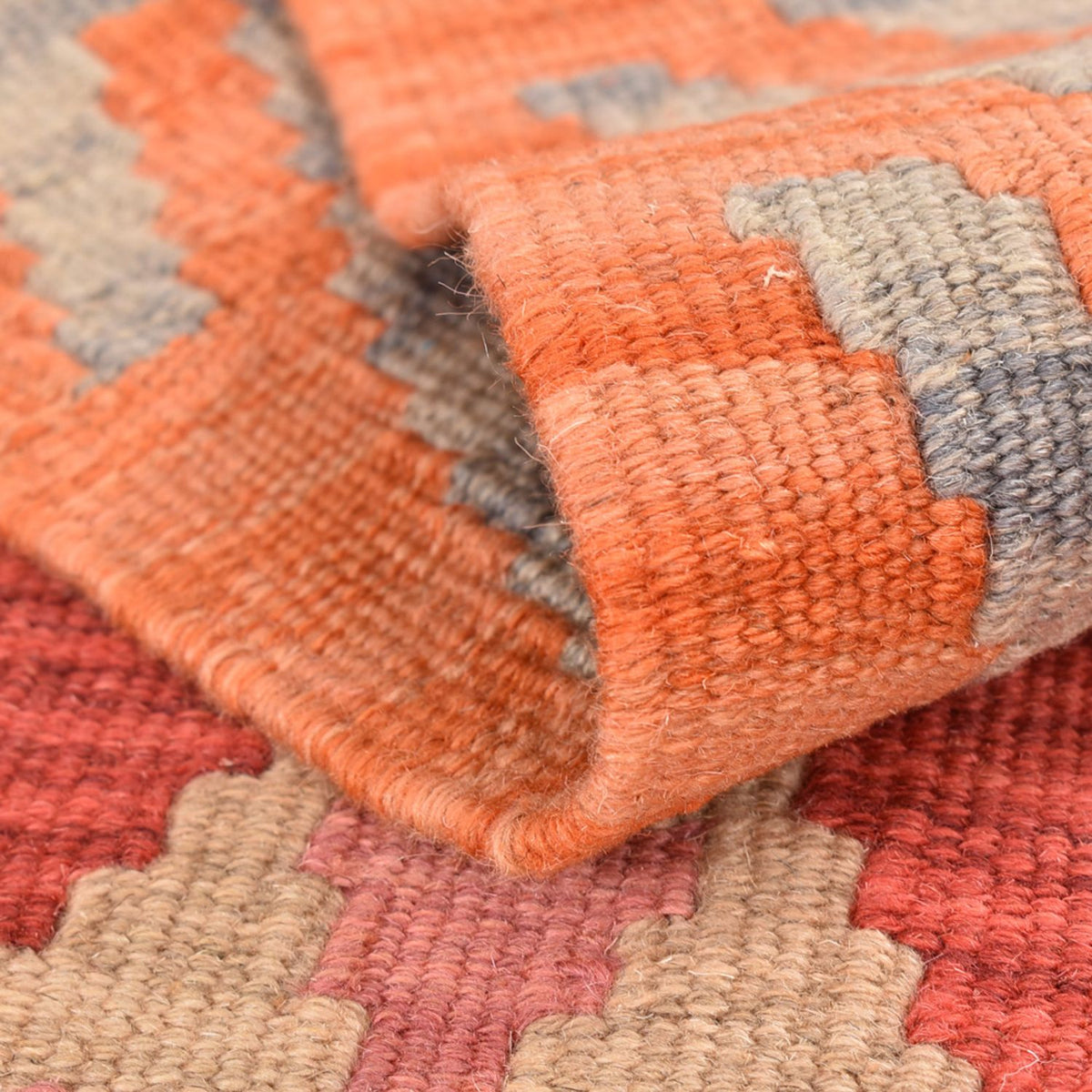 Loper Kelim tapijt - Oosters - 198 x 59 cm - veelkleurig