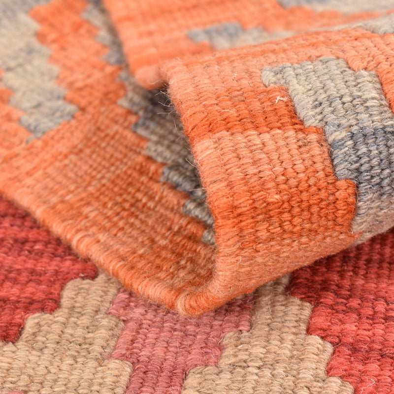 Loper Kelim tapijt - Oosters - 198 x 59 cm - veelkleurig