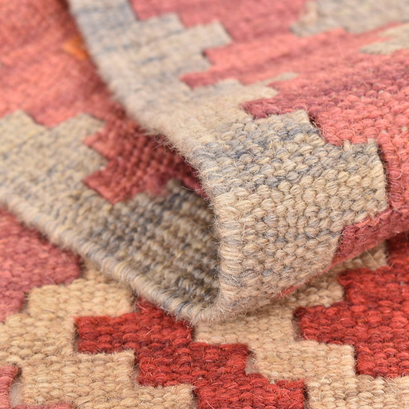 Loper Kelim tapijt - Oosters - 197 x 63 cm - veelkleurig