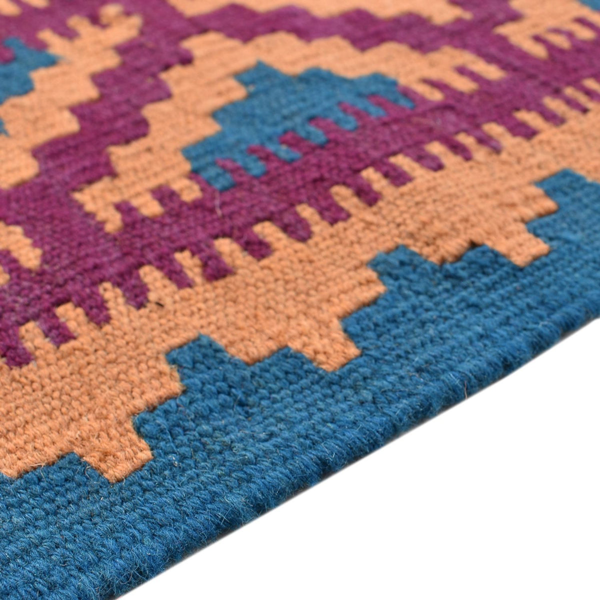 Kelim tapijt - Oosters - 202 x 149 cm - veelkleurig