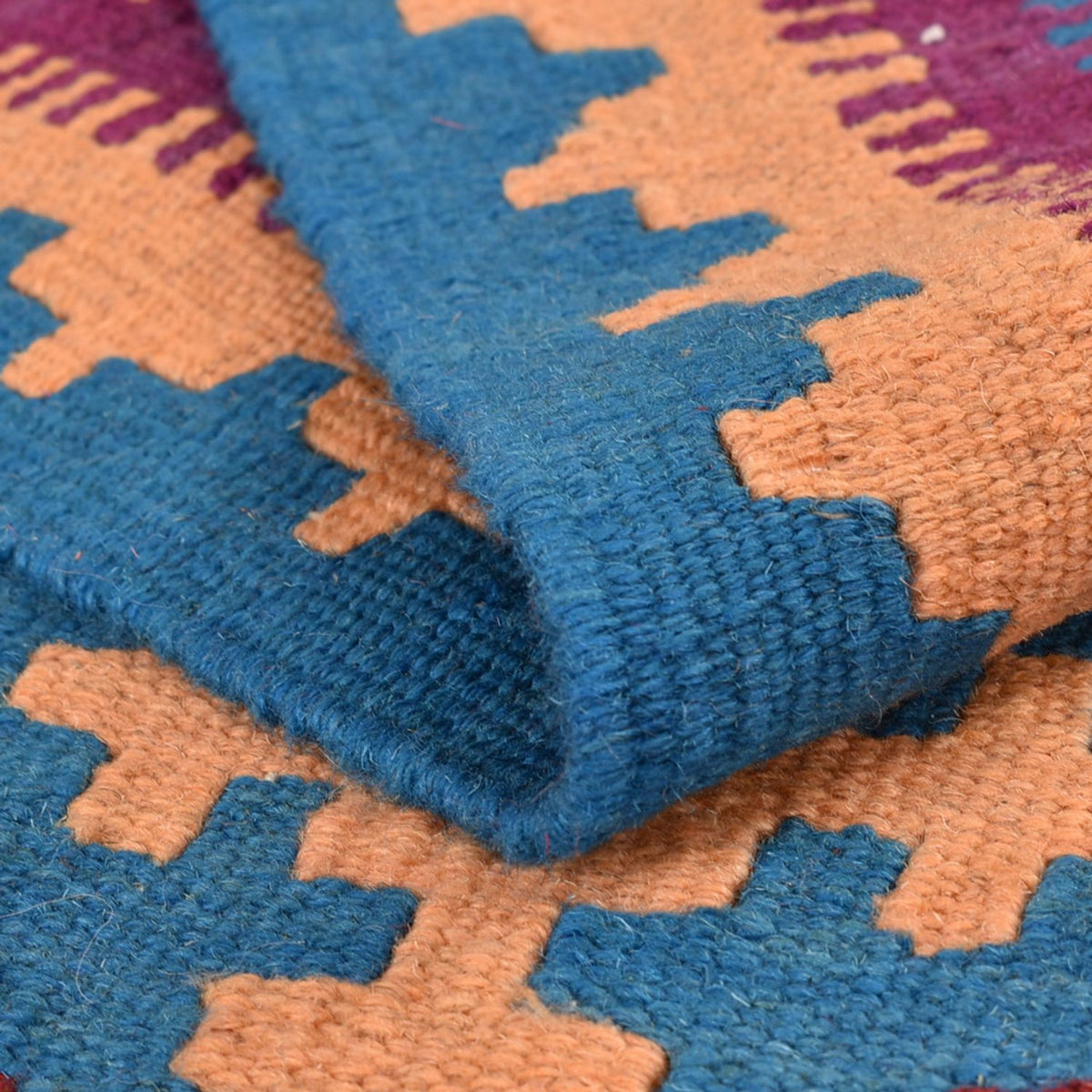 Kelim tapijt - Oosters - 202 x 149 cm - veelkleurig