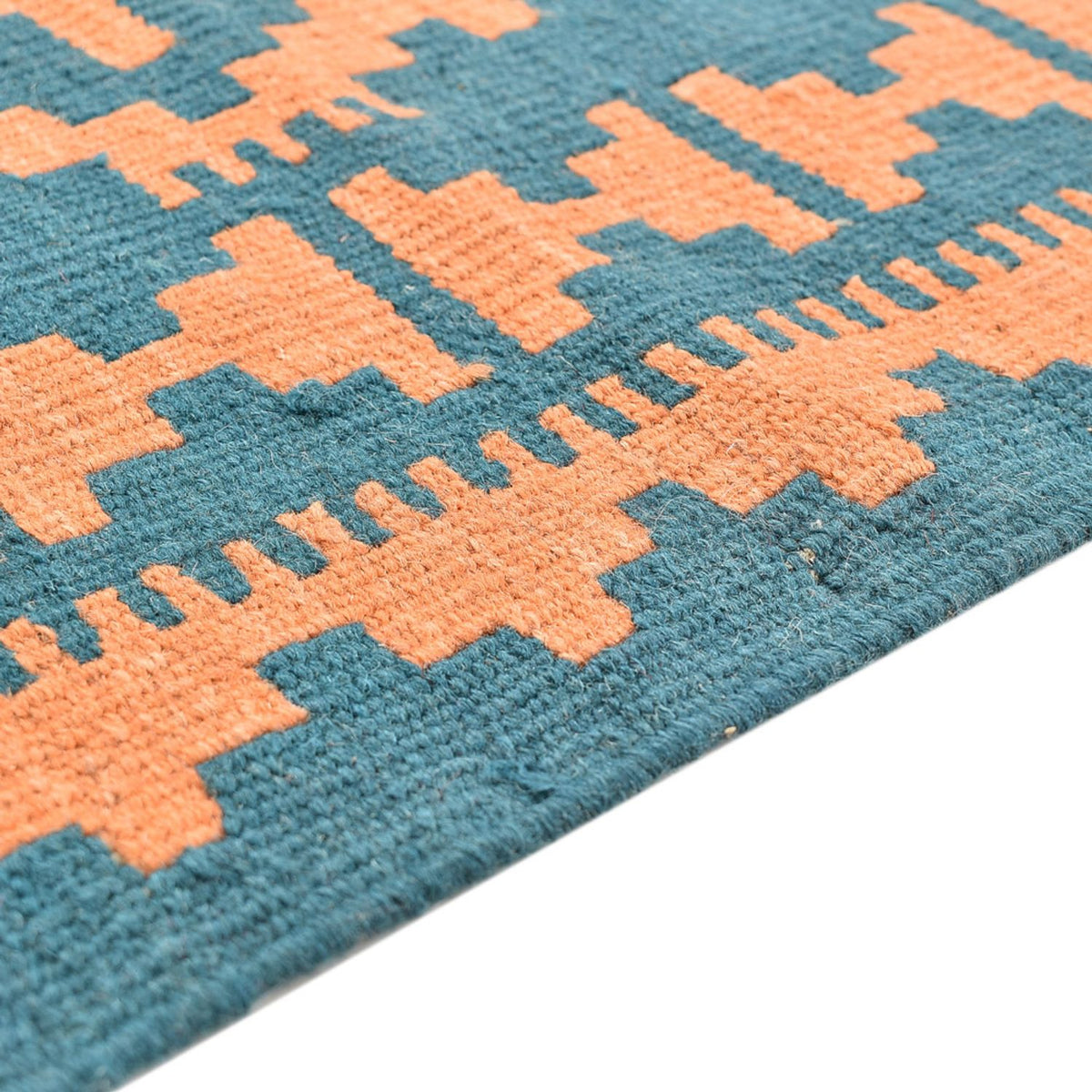 Loper Kelim tapijt - Oosters - 194 x 62 cm - veelkleurig