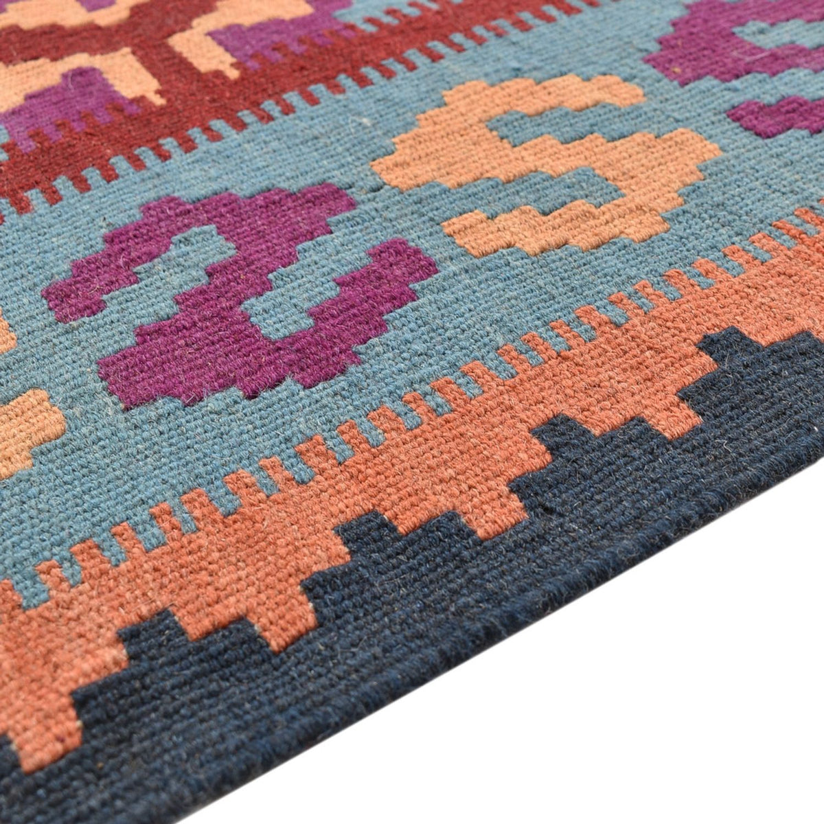 Kelim tapijt - Oosters - 244 x 166 cm - veelkleurig