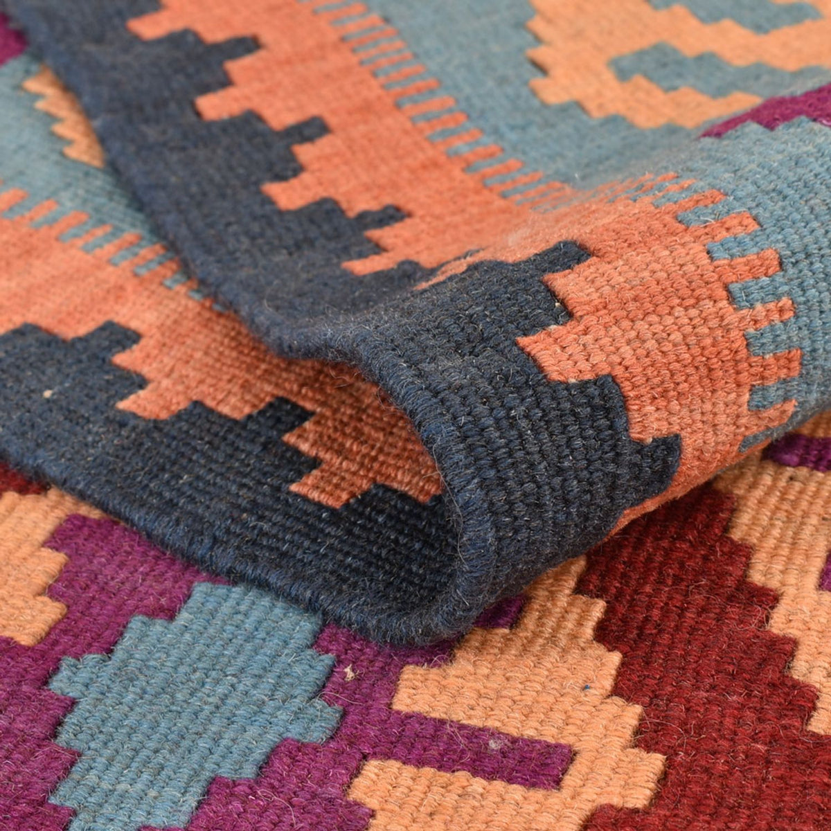 Kelim tapijt - Oosters - 244 x 166 cm - veelkleurig