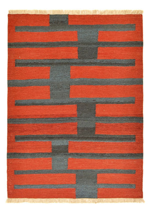 Kelim tapijt - Trendy - 162 x 108 cm - veelkleurig