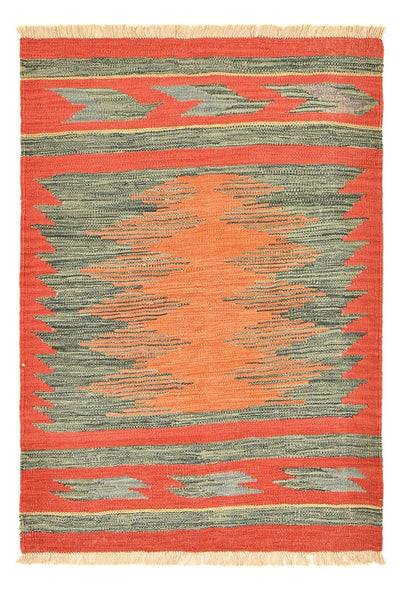 Moderne kilim Tapijt 101x141cm - Wollen tapijt