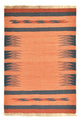 Moderne kilim Tapijt 137x98cm - Wollen tapijt