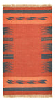 Moderne kilim Tapijt 89x73cm - Wollen tapijt