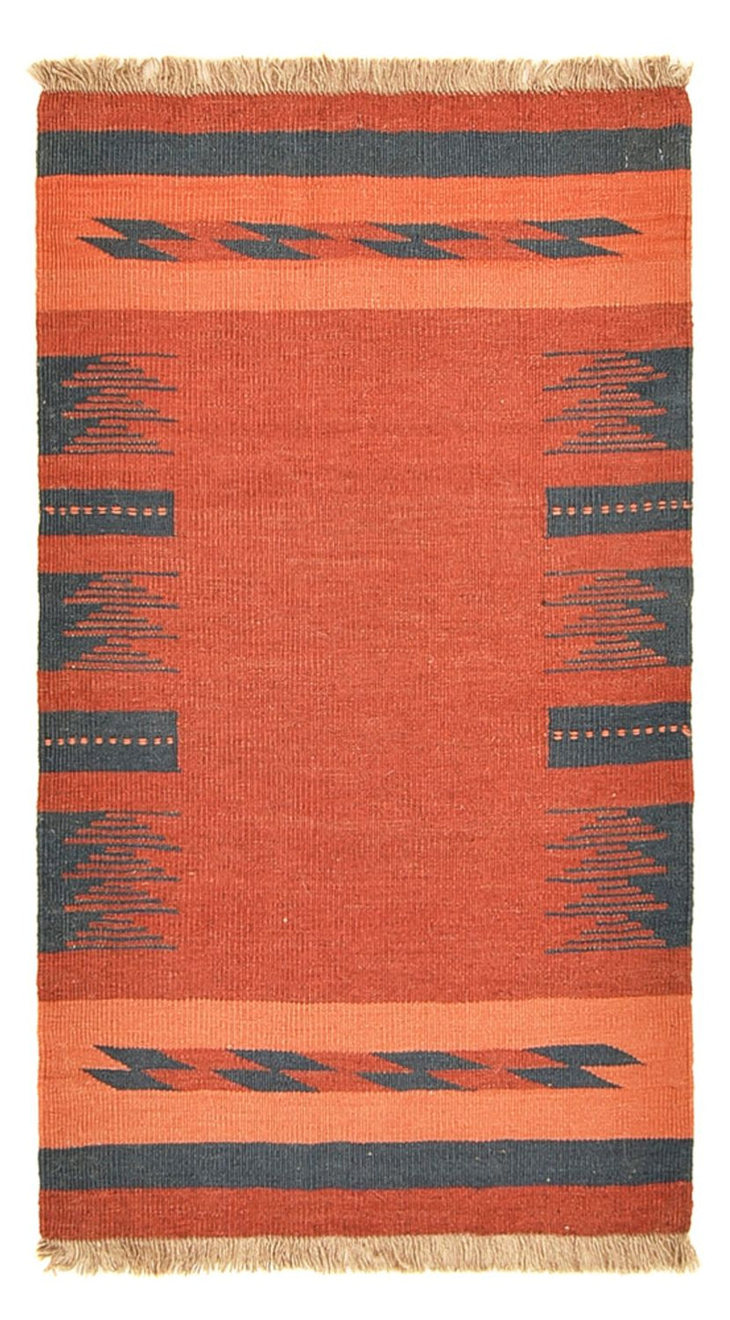 Kelim tapijt - Trendy - 89 x 73 cm - veelkleurig