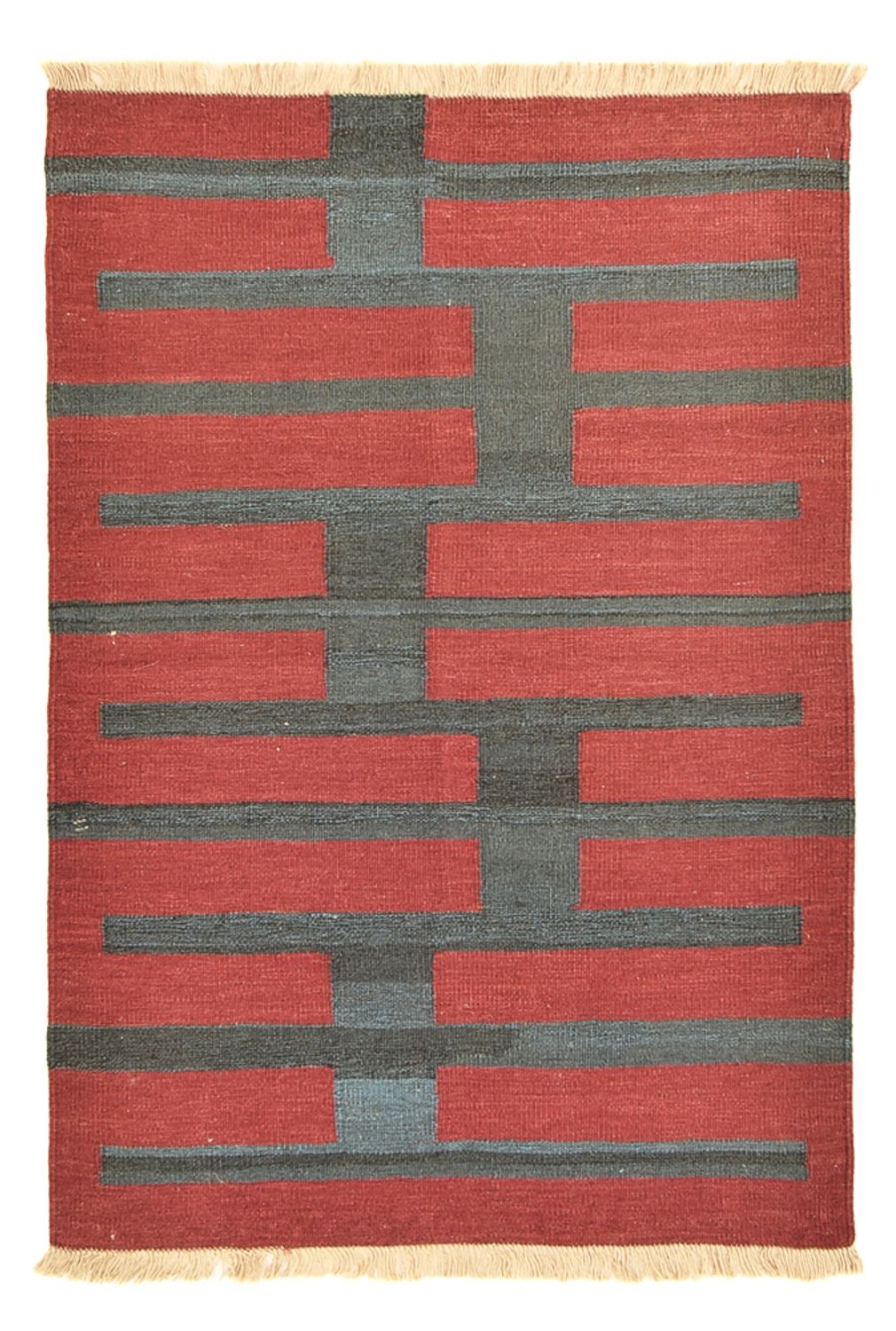 Kelim tapijt - Trendy - 148 x 104 cm - veelkleurig