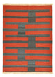 Moderne kilim Tapijt 144x107cm - Wollen tapijt
