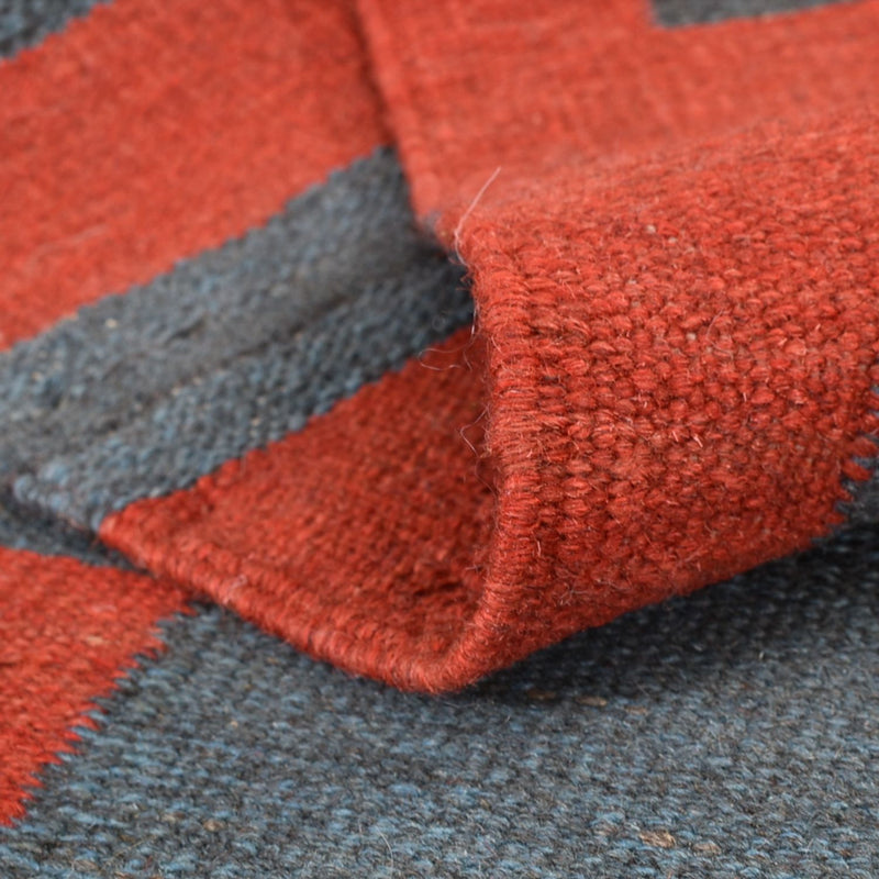 Kelim tapijt - Trendy - 144 x 107 cm - veelkleurig