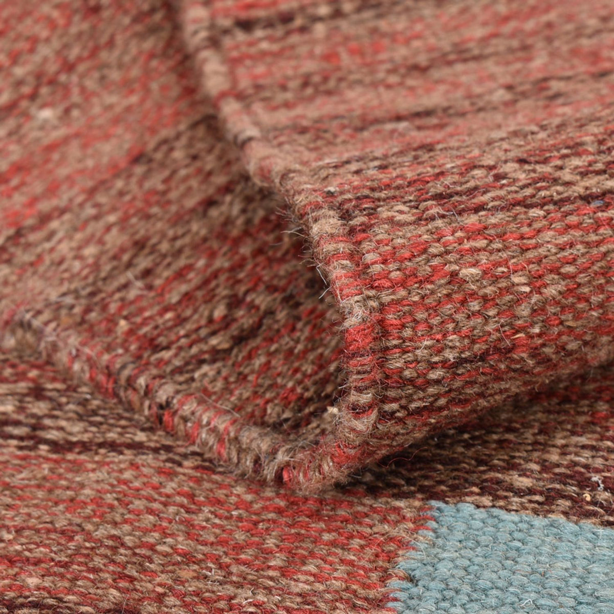 Kelim tapijt - Trendy - 148 x 115 cm - veelkleurig