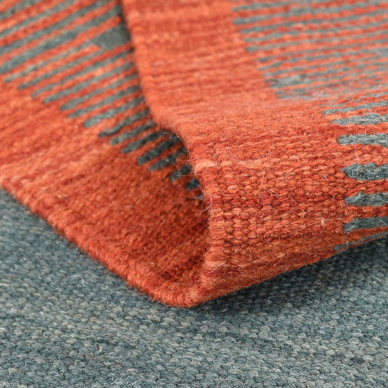 Kelim tapijt - Trendy - 148 x 106 cm - veelkleurig