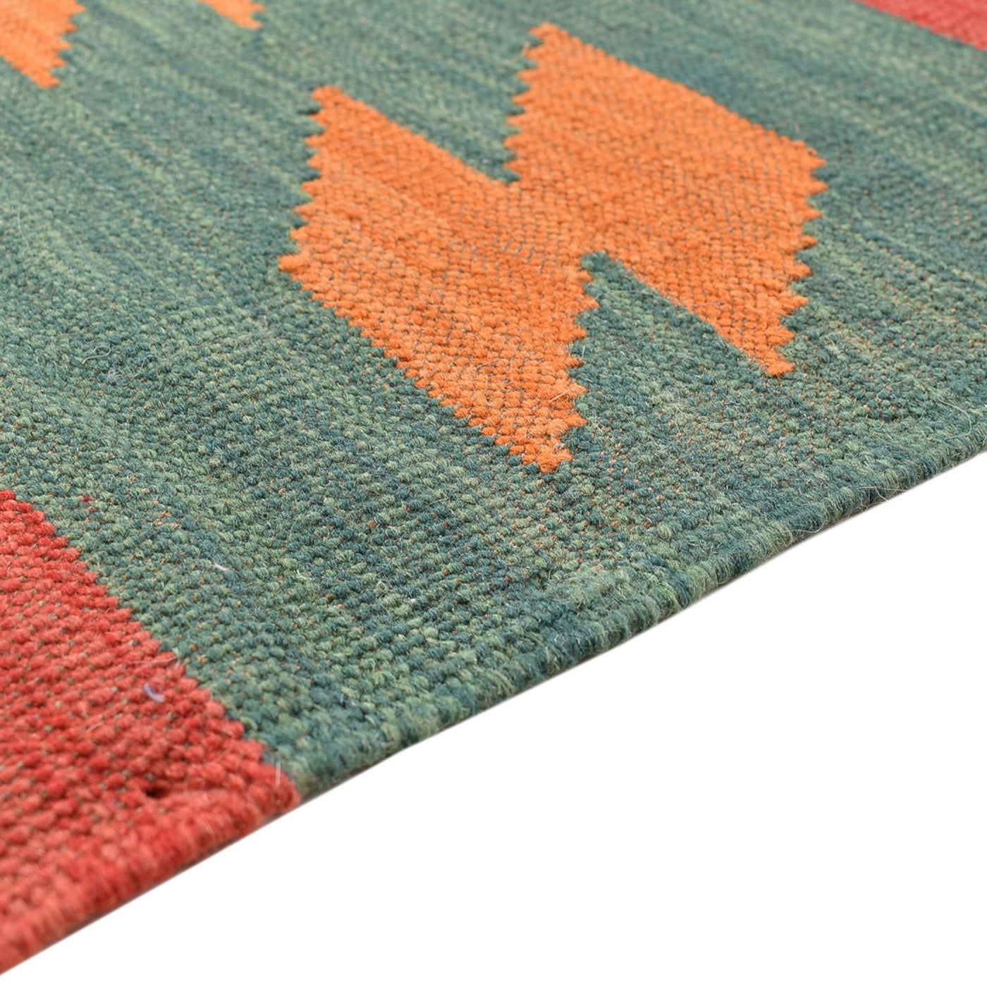Moderne kilim Tapijt 212x146cm - Wollen tapijt