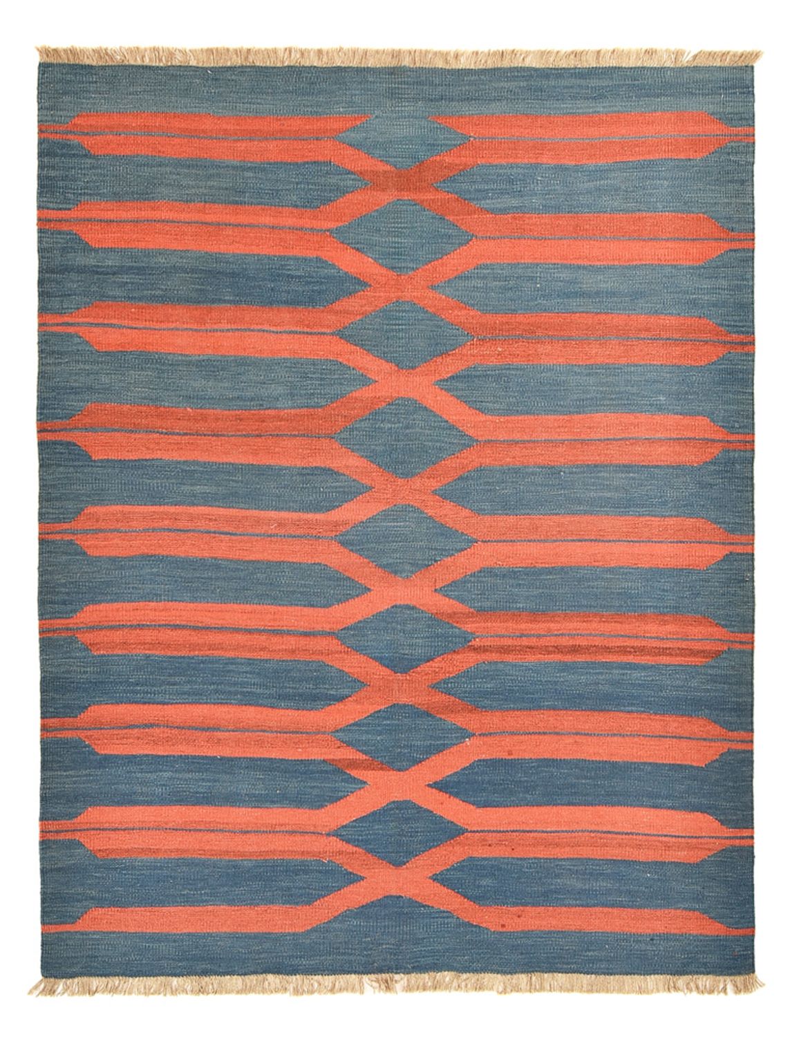 Kelim tapijt - Trendy - 204 x 159 cm - veelkleurig