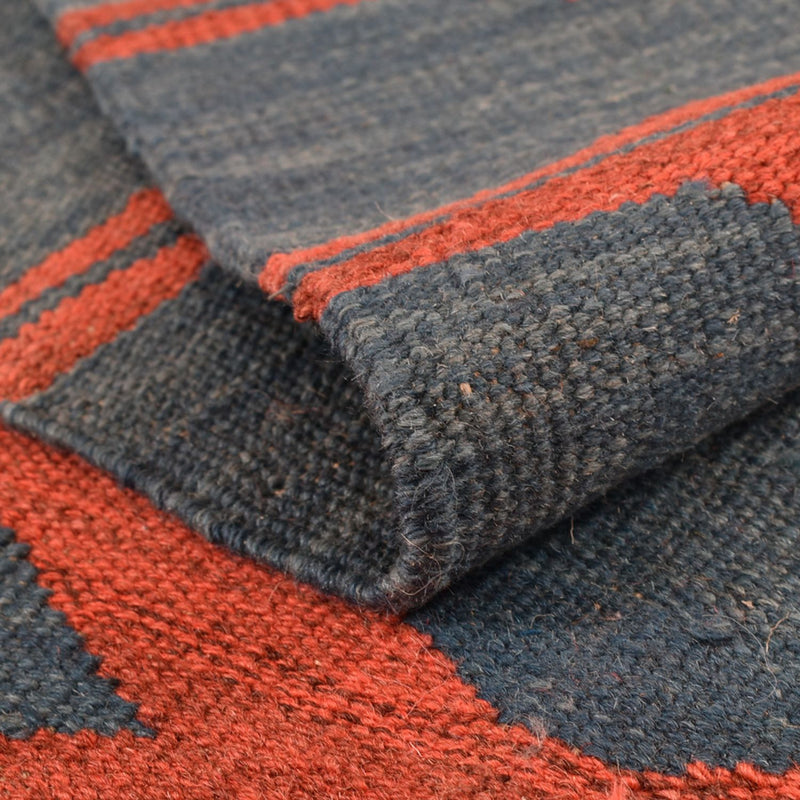 Kelim tapijt - Trendy - 204 x 159 cm - veelkleurig