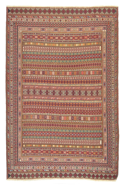 Afshar Sirjan Tapijt 197x297cm - Perzisch tapijt