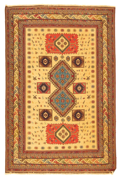 Afshar Sirjan Tapijt 200x298cm - Perzisch tapijt