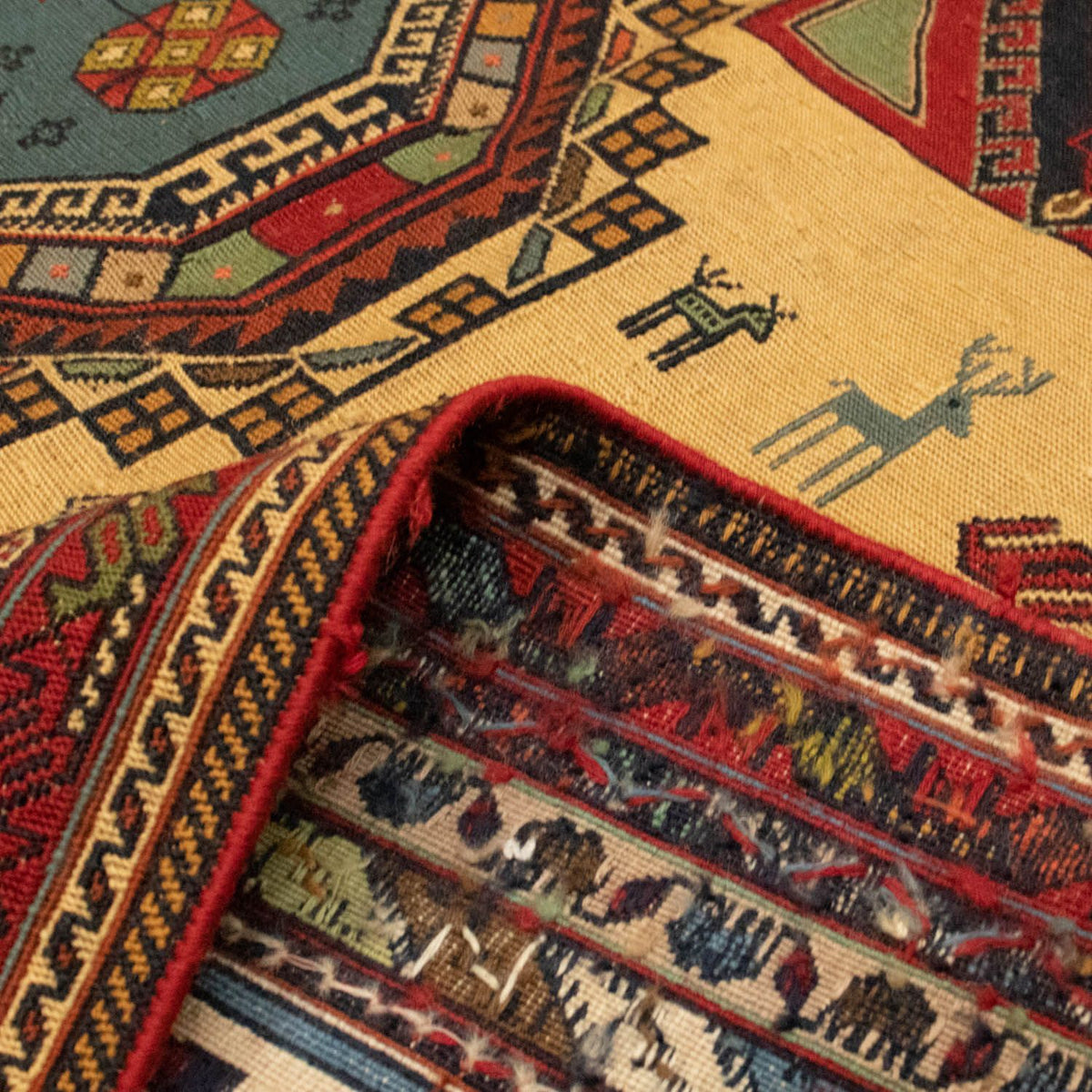 Perzisch Tapijt - Nomadisch - 298 x 200 cm - goud