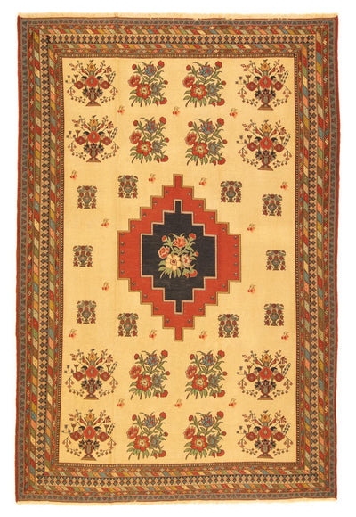 Afshar Sirjan Tapijt 202x298cm - Perzisch tapijt