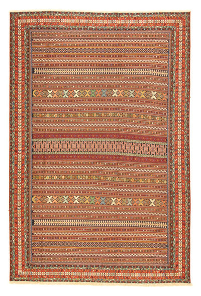 Afshar Sirjan Tapijt 195x283cm - Perzisch tapijt