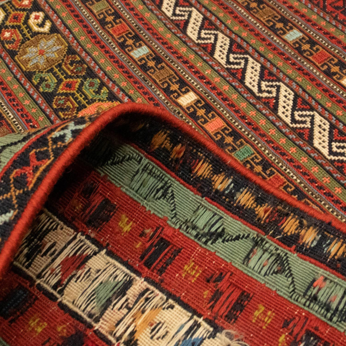 Afshar Sirjan Tapijt 195x283cm - Perzisch tapijt