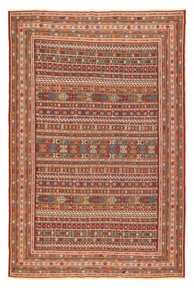Afshar Sirjan Tapijt 199x302cm - Perzisch tapijt