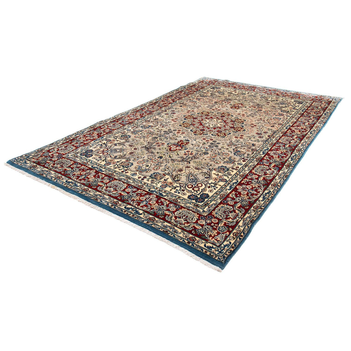 Perzisch tapijt - Keshan - 334 x 205 cm - beige