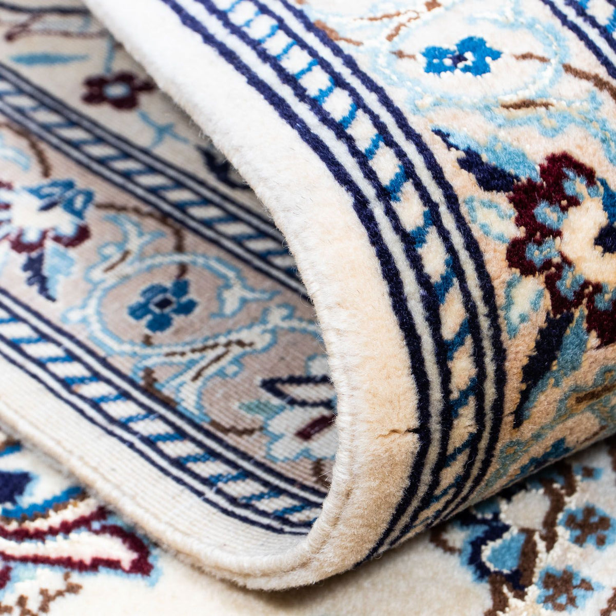 Perzisch tapijt - Nain - Koninklijk - 310 x 202 cm - beige