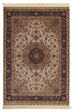 Zijden tapijt - China zijde - 183 x 122 cm - donkerrood