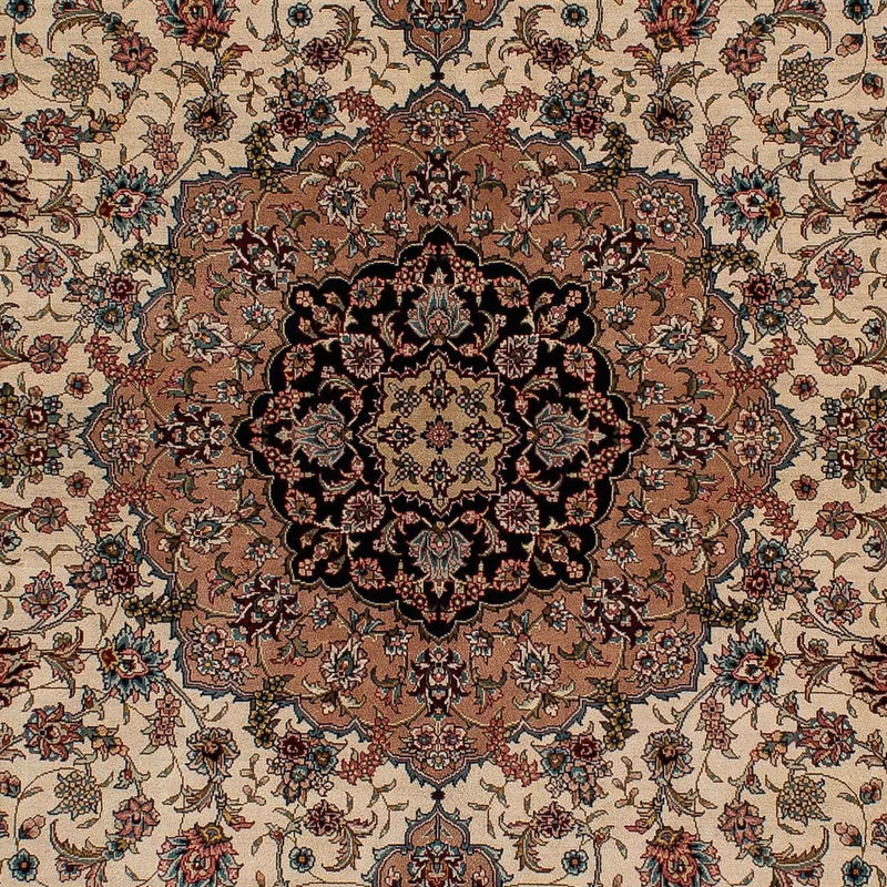 Zijden tapijt - China zijde - 183 x 122 cm - donkerrood