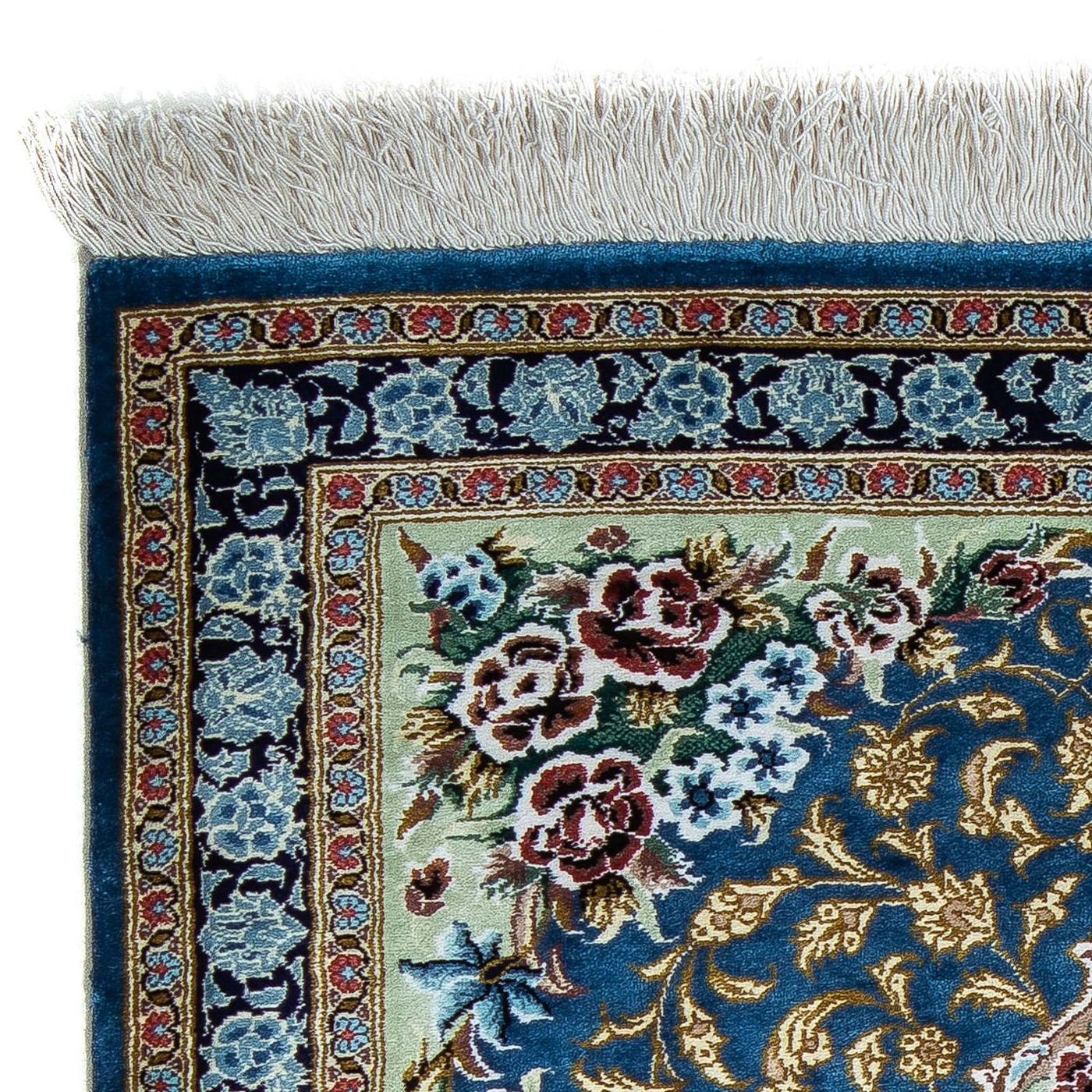 Qom Tapijt 85x59cm - Perzisch tapijt