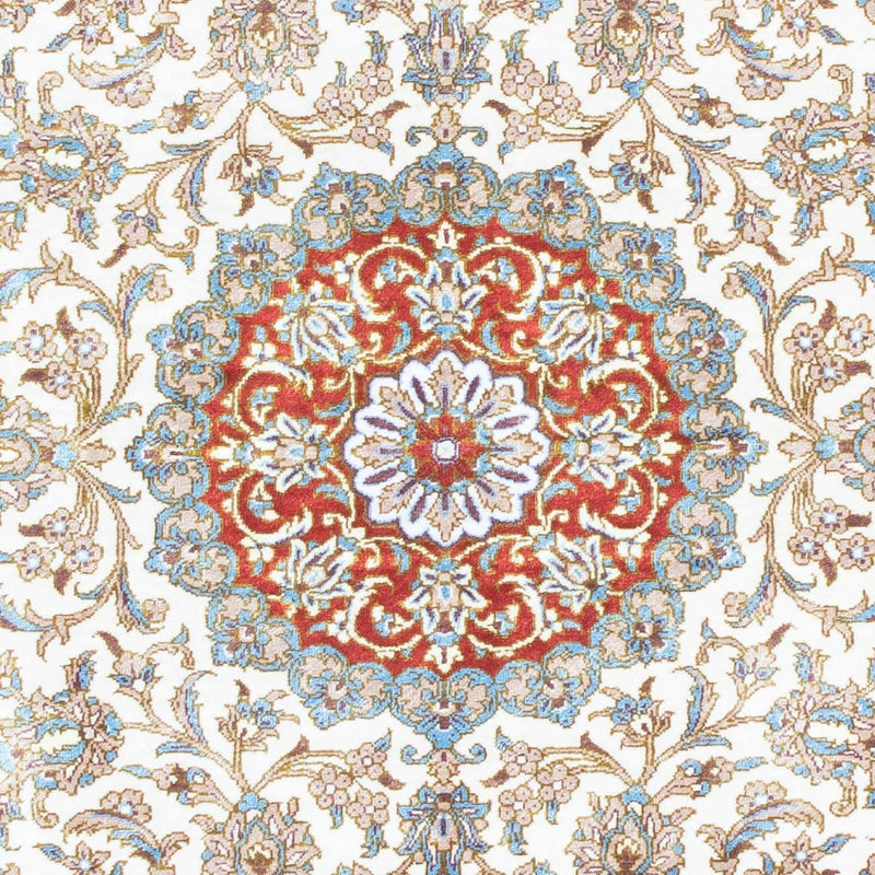 Perzisch tapijt - Ghom - 118 x 80 cm - beige