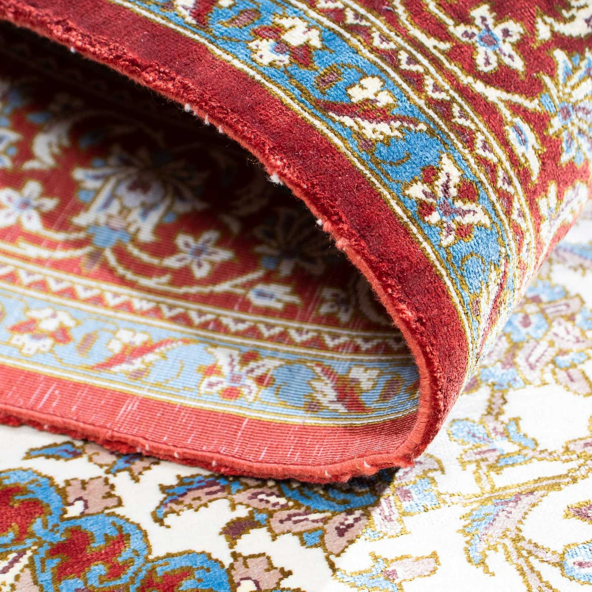 Perzisch tapijt - Ghom - 118 x 80 cm - beige