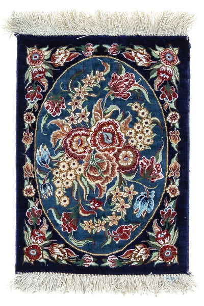 Qom zijde Tapijt 28x40cm - Perzisch tapijt