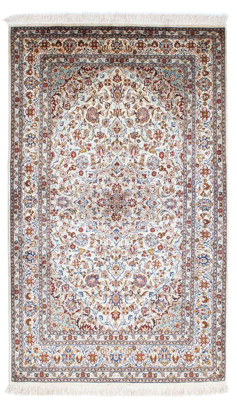 Perzisch tapijt - Ghom - 163 x 98 cm - beige
