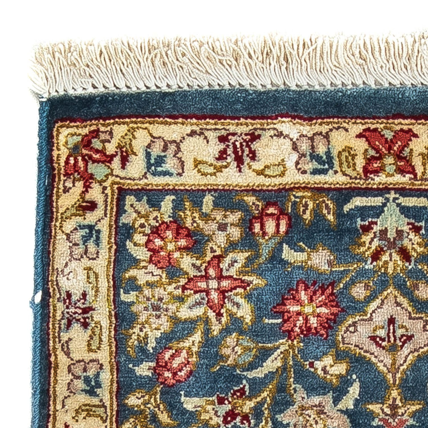 Qom zijde Tapijt 44x27cm - Perzisch tapijt