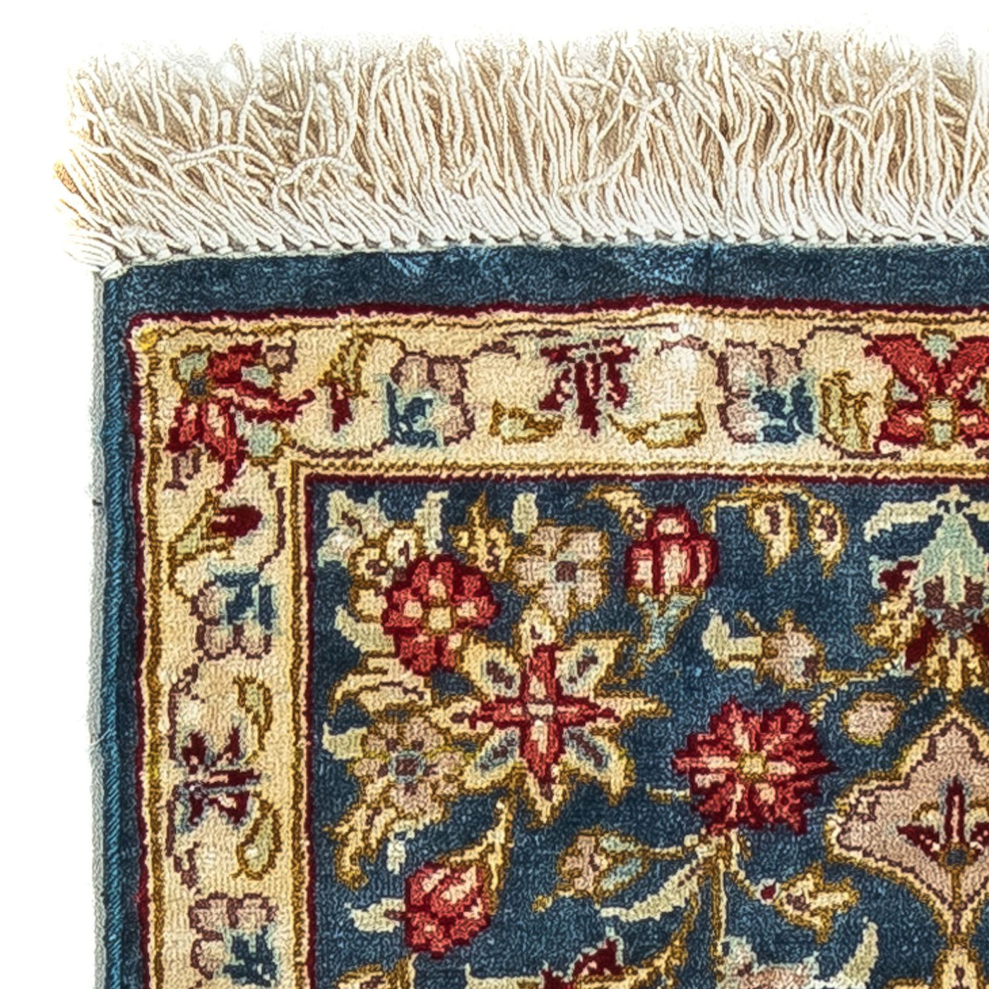 Qom zijde Tapijt 44x27cm - Perzisch tapijt