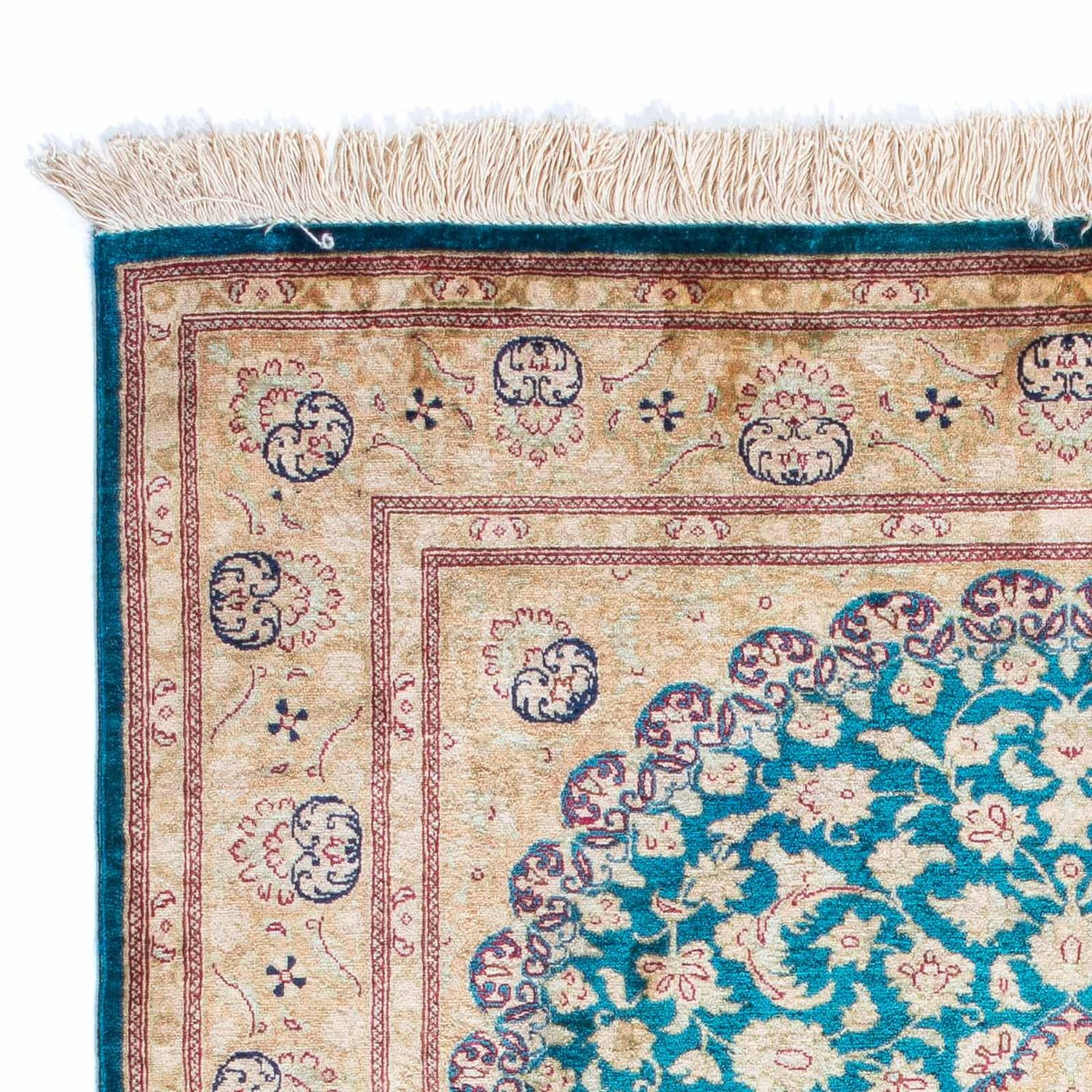 Qom Tapijt 119x78cm - Perzisch tapijt