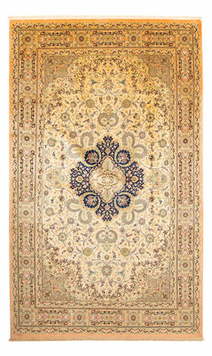 Perzisch tapijt - Ghom - 324 x 198 cm - beige