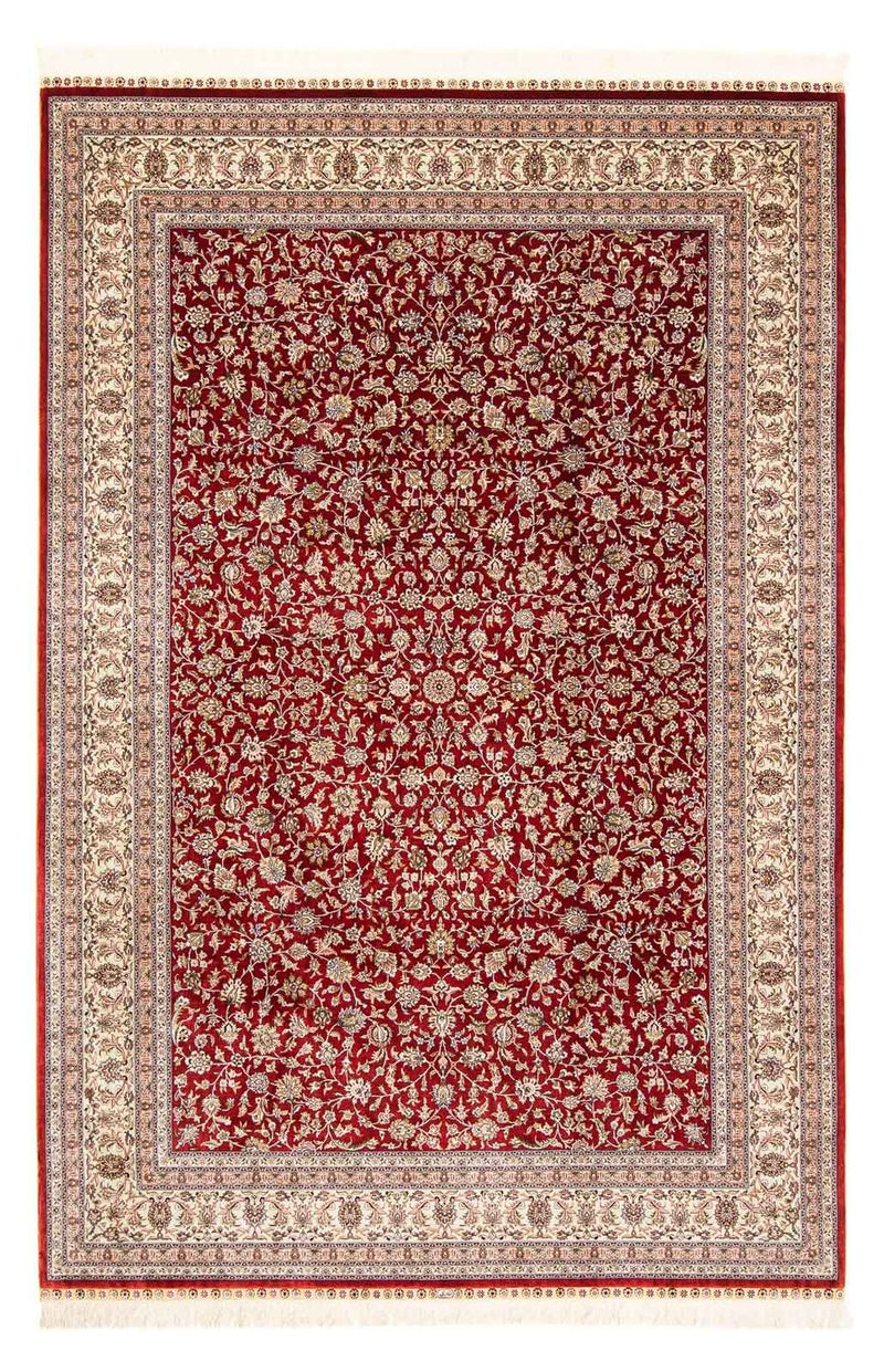 Oosters tapijt - Hereke - 276 x 185 cm - donkerrood