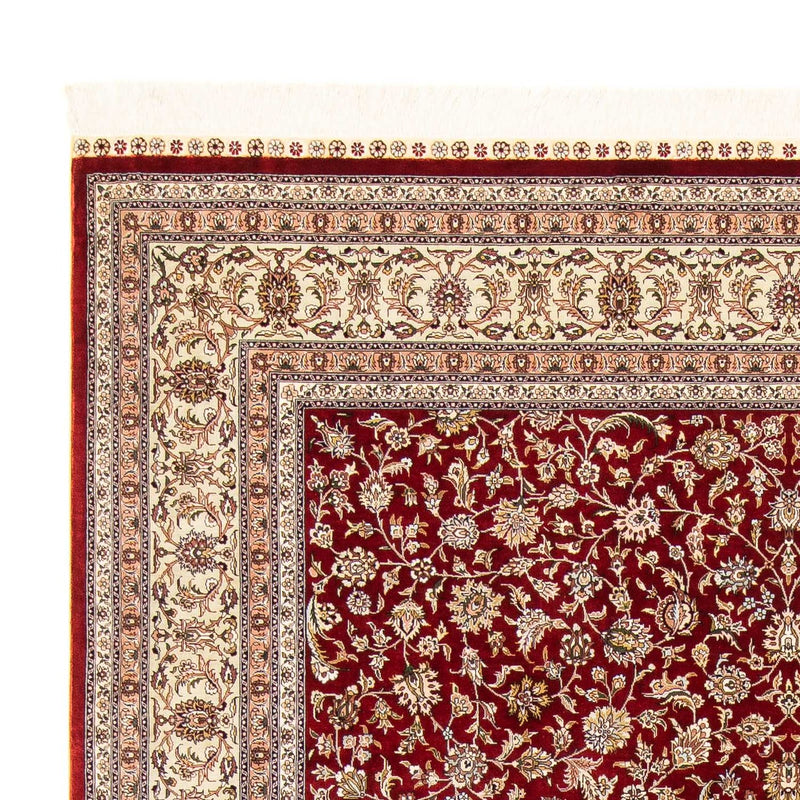Oosters tapijt - Hereke - 276 x 185 cm - donkerrood