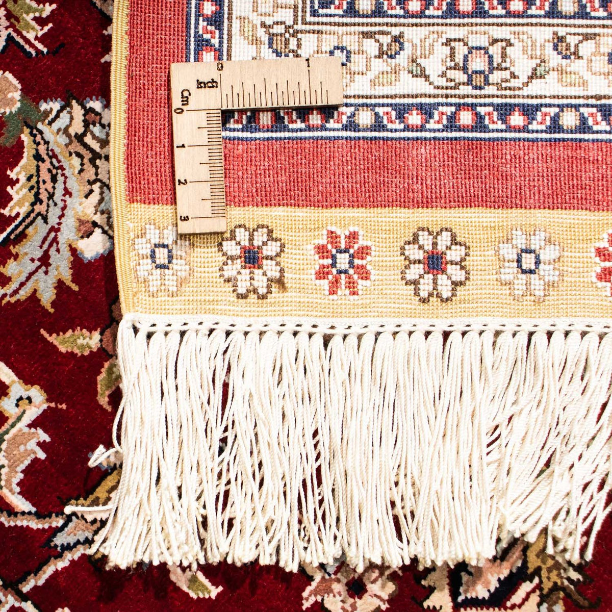 Oosters tapijt - Hereke - 276 x 185 cm - donkerrood